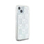 DKNY Liquid Glitter Multilogo – dėklas iPhone 15 / 14 / 13 (baltas)