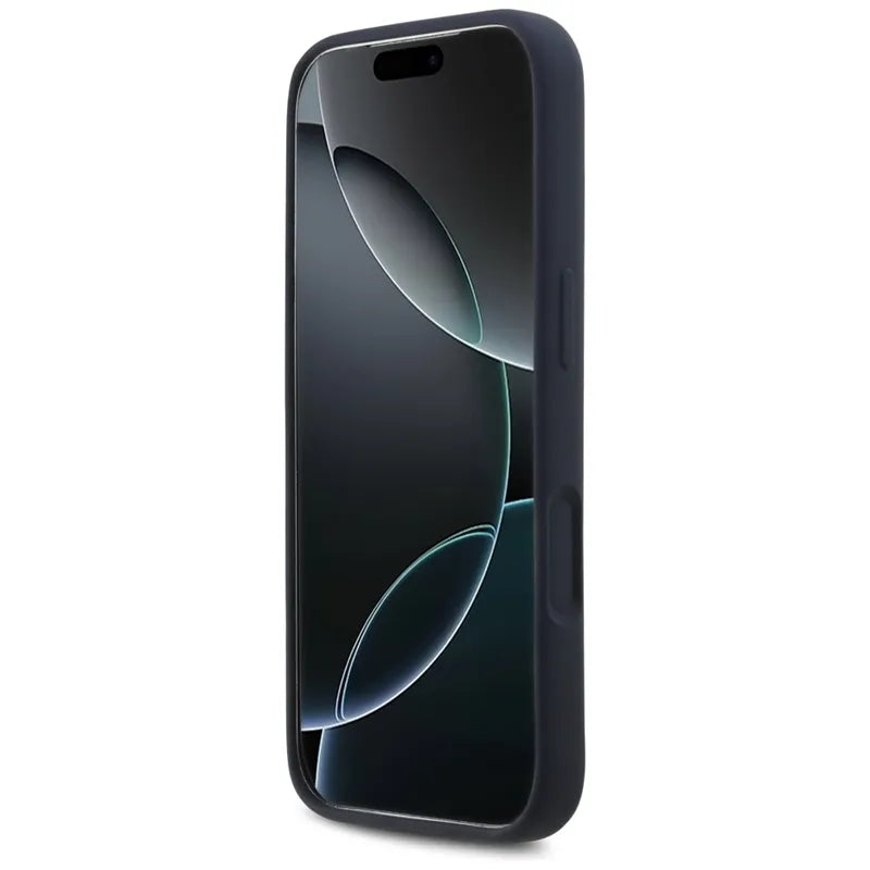 Red Bull Silicone Powerbar MagSafe – iPhone 17 Pro dėklas (tamsiai mėlynas)