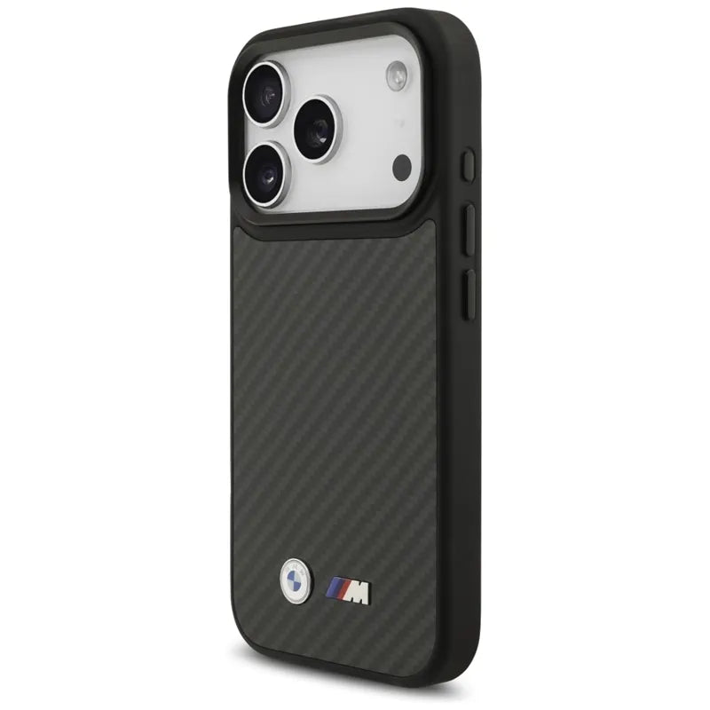 BMW M Kevlar Matt MagSafe – dėklas, skirtas iPhone 17 Pro (juodas)