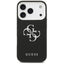 Guess Grained Big 4G Classic Logo – dėklas iPhone 17 Pro (juodas)