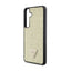 Guess Rhinestone Triangle – dėklas Samsung Galaxy S24+ (auksinis)