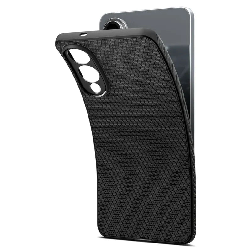 Spigen Liquid Air – dėklas Samsung Galaxy S25 Edge (matinė juoda)