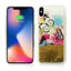 Zizo Liquid Glitter Star dėklas, skirtas iPhone X (drugeliai)