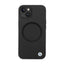 BMW Signature Liquid Silicone MagSafe - dėklas, skirtas iPhone 14 (juodas)