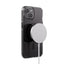Crong Clear MAG Pro – iPhone 15 MagSafe dėklas (juodas)