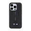 BMW Grip Stand Smooth & Carbon - dėklas iPhone 15 Pro (juodas)