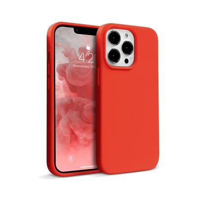 Crong Color Cover – dėklas iPhone 13 Pro Max (raudonas)