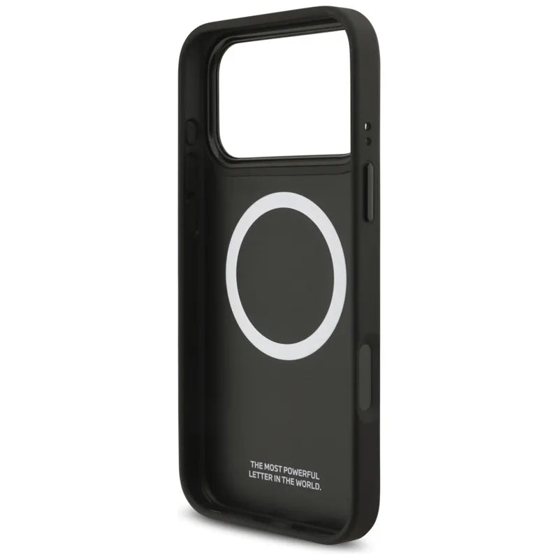 BMW M Kevlar Matt MagSafe – dėklas iPhone 17 Pro Max (juodas)
