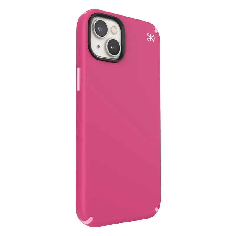 Speck Presidio2 Pro + MagSafe – dėklas, skirtas iPhone 15 Plus / 14 Plus su MICROBAN danga (Digitalpink / Blossompink / White)