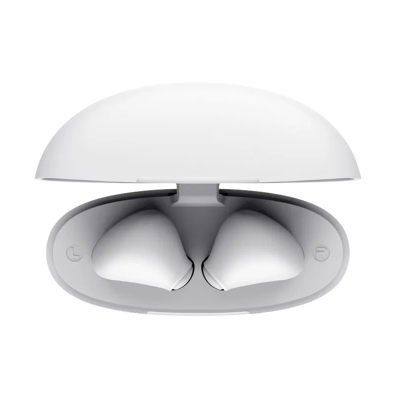 Trust Yavi – belaidės Bluetooth TWS ausinės su įkrovimo dėklu ir ENC (baltos)