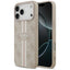 Guess 4G Printed Stripes MagSafe – dėklas iPhone 17 Pro Max (rožinis)