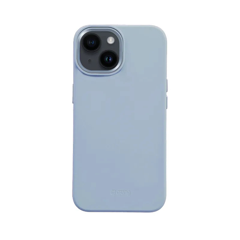 Crong Color Cover LUX Magnetic – „iPhone 15 Plus“ „MagSafe“ dėklas (mėlynas)