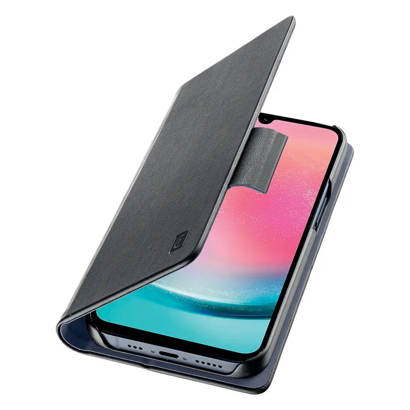Cellularline atverčiamas dėklas – dėklas Samsung Galaxy A25 5G (juodas)