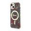 Guess Flower MagSafe – dėklas iPhone 14 Plus (žalias)