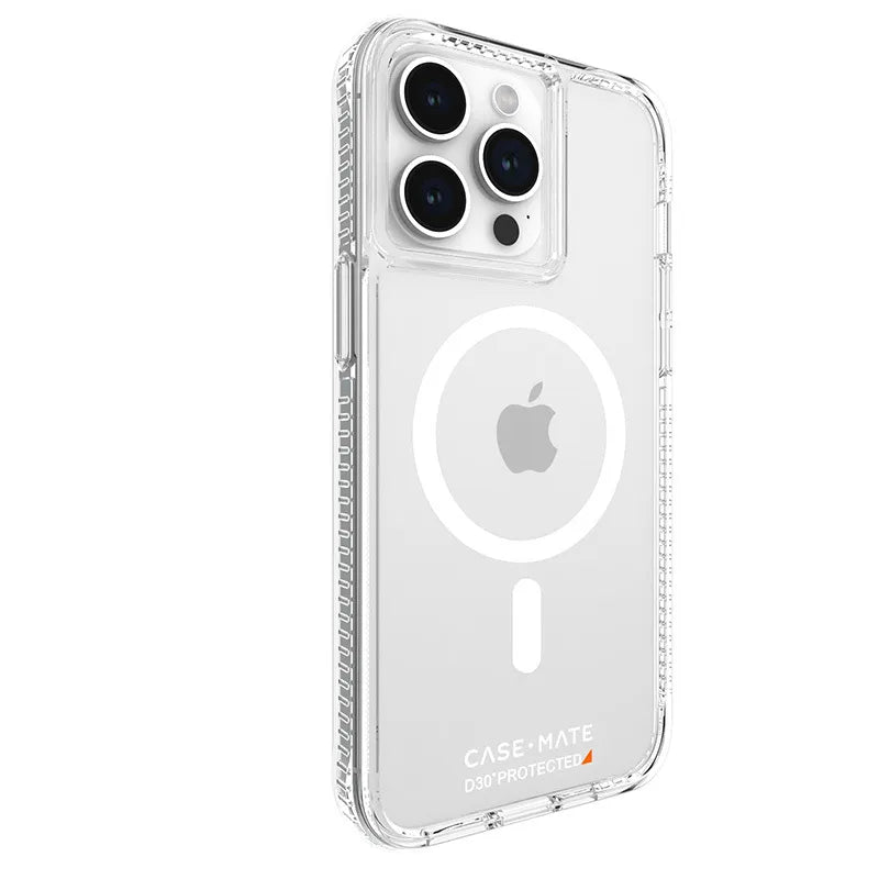 Case-Mate Ultra Tough plus D3O MagSafe – dėklas iPhone 15 Pro Max (skaidrus)
