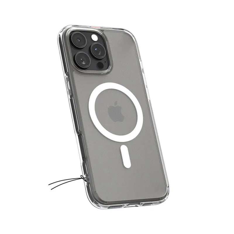 Spigen Ultra Hybrid Mag MagSafe – dėklas iPhone 16 Pro (Frost Clear)