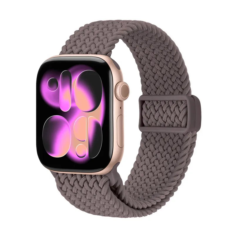 Crong Wave Band – pintas dirželis, skirtas Apple Watch 38/40/41/42 mm (ruda)
