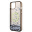 „Karl Lagerfeld Liquid Glitter Round RSG Logo Case“ – dėklas „iPhone 14“ (juodas)