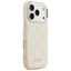 Guess Peony Hot Stamp Script MagSafe – dėklas iPhone 17 Pro (smėlio spalvos)
