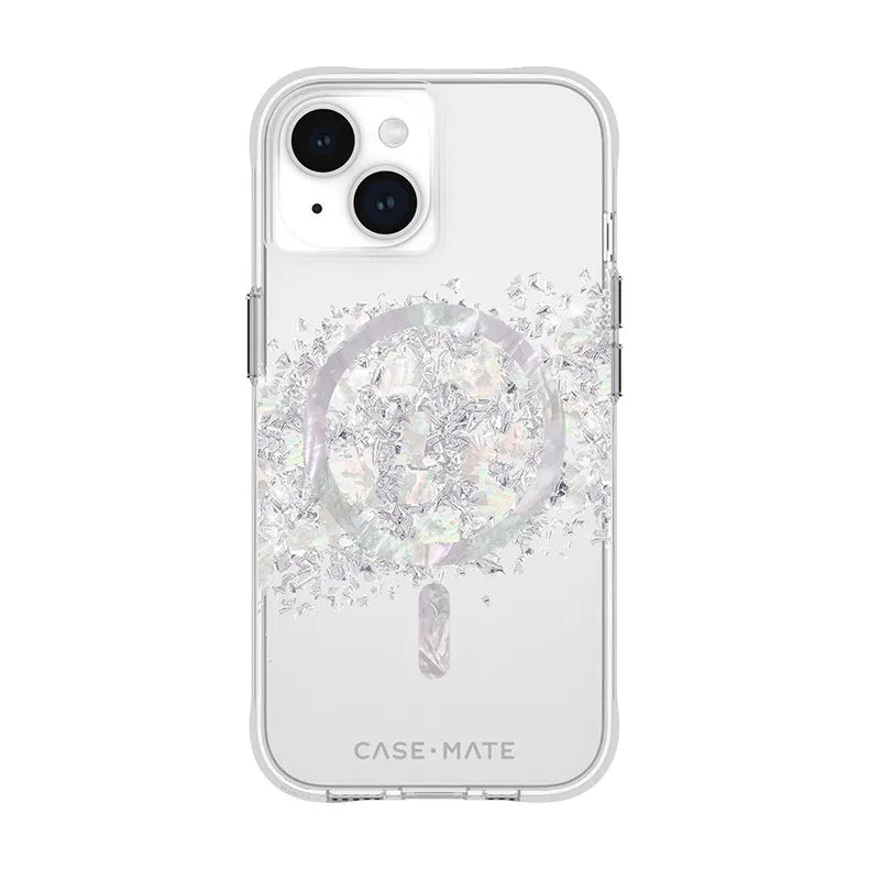 Case-Mate Karat MagSafe - dėklas iPhone 15 / iPhone 14 / iPhone 13, papuoštas perlamutru (A Touch of Pearl)