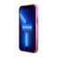 Guess Liquid Glitter Transculent 4G – dėklas skirtas iPhone 14 Pro Max (rožinis)
