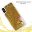Zizo Liquid Glitter Star dėklas, skirtas iPhone X (drugeliai)