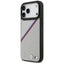 BMW M Tricolor Metal Logo MagSafe – iPhone 17 Pro Max dėklas (pilkas)