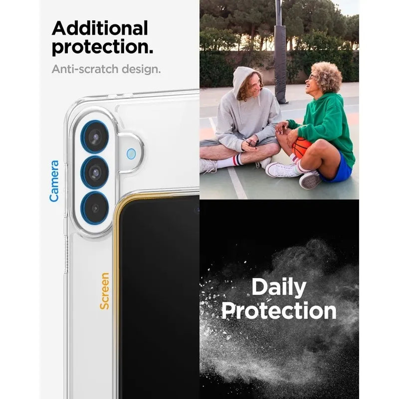 Spigen Ultra Hybrid – dėklas Samsung Galaxy A37 5G (skaidrus)