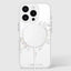 Case-Mate Karat MagSafe dėklas, skirtas iPhone 16 Pro su perlamutro intarpais (A Touch of Pearl)