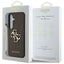 „Guess Grained Big 4G Logo Small Classic Logo“ – dėklas „Samsung Galaxy S25+“ (rudas)