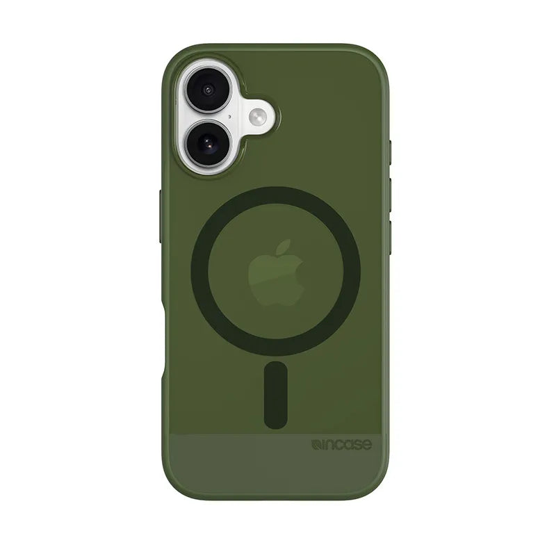 Incase Slim Case MagSafe – dėklas iPhone 16 (Highland Green)