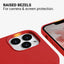 Crong Color Cover – dėklas iPhone 13 Pro Max (raudonas)