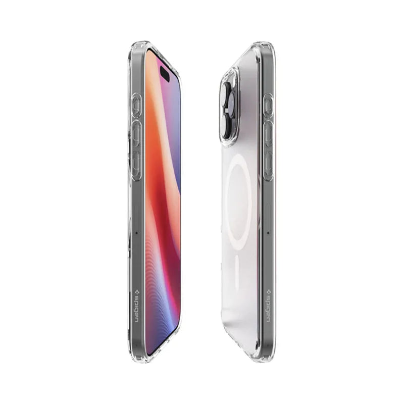 Spigen Ultra Hybrid Mag MagSafe – dėklas iPhone 16 Pro (Frost Clear)