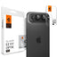 Spigen Optik Pro GLAS.TR EZ Fit kameros apsauga 2 vnt. pakuotė - objektyvo apsauga skirta iPhone Air (2 vnt.) (juoda)