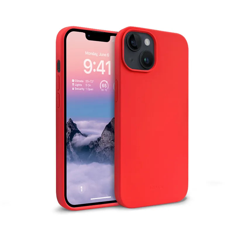 Crong Color Cover – dėklas iPhone 14 Plus (raudonas)