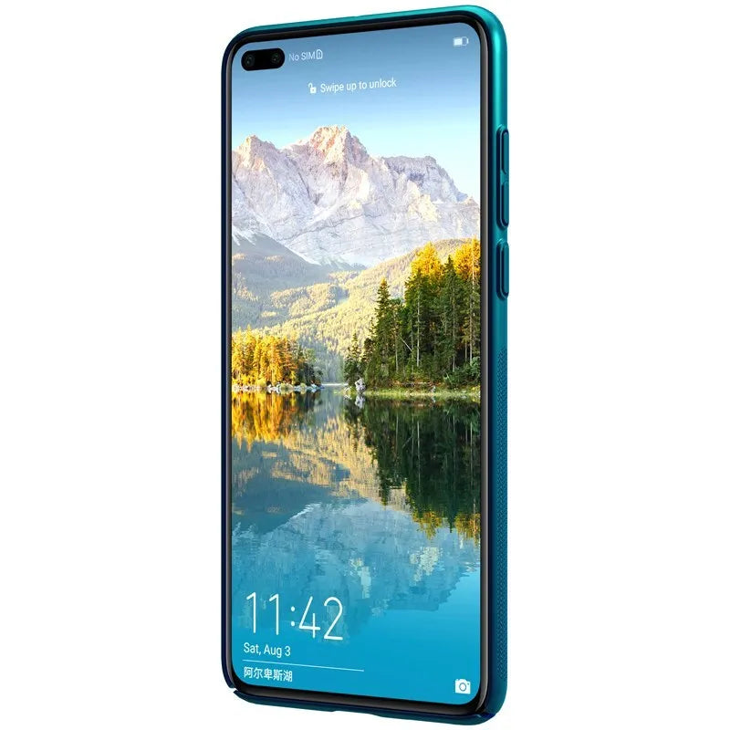 Nillkin Super Frosted Shield - dėklas Huawei P40 (povo mėlyna)