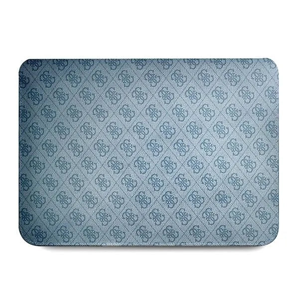 Guess 4G Uptown Triangle Logo dėklas – nešiojamojo kompiuterio krepšys 13" / 14" (mėlynas)