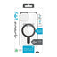 Speck Presidio Perfect-Clear ClickLock & MagSafe dėklas - iPhone 17e / 16e / 15 / 14 / 13 (skaidrus / matinis juodas / pilkas)