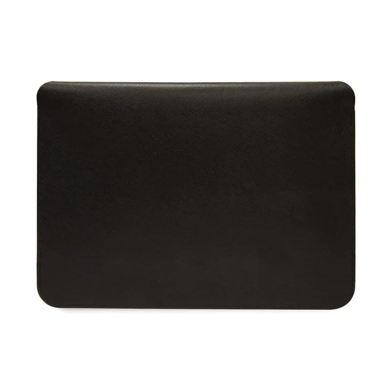 Karl Lagerfeld NFT Saffiano Karl & Choupette dėklas – 14" nešiojamojo kompiuterio krepšys (juodas)
