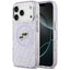 Karl Lagerfeld IML Glitter Karl & Choupette Heads Logo MagSafe - Dėklas iPhone 17 Pro (violetinis)