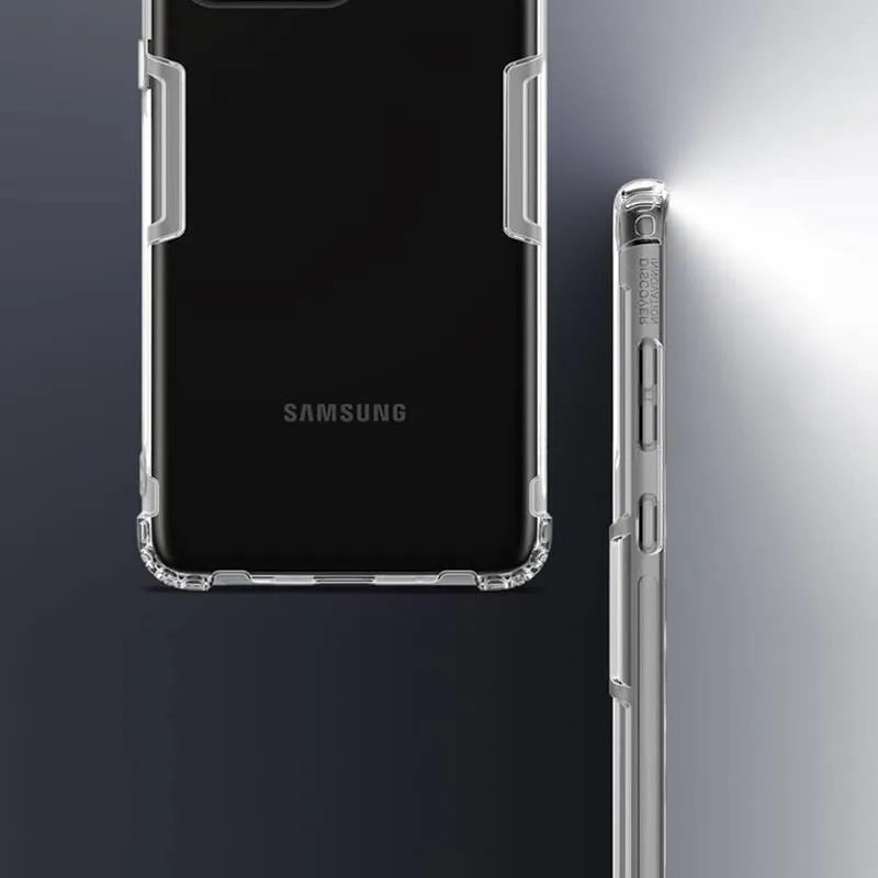Nillkin Nature TPU dėklas – dėklas Samsung Galaxy S20 Ultra telefonui (baltas)
