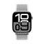 Crong Nylon – sportinė apyrankė, skirta Apple Watch 38/40/41/42 mm (pilka)