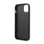 Ferrari Leather Stamp Sides – dėklas iPhone 14 Plus (juodas)