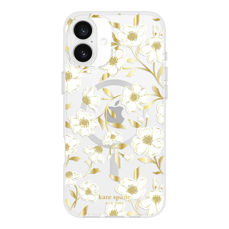Kate Spade New York Protective Gems MagSafe – dėklas iPhone 16 Plus (Sunshine Floral)