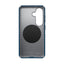 Speck Presidio2 Grip Magnet – apsauginis dėklas su MagSafe, skirtas Samsung Galaxy S26 (Deep Sea/Silver Metallic/Spell Blue)