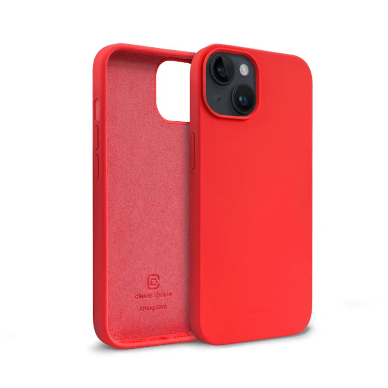 Crong Color Cover – dėklas iPhone 14 Plus (raudonas)