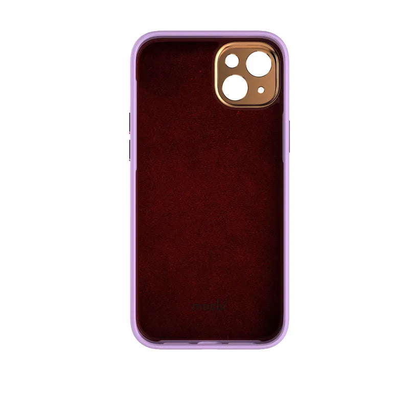 Moshi Napa MagSafe – odinis dėklas skirtas iPhone 14 Max (levandų violetinė spalva)