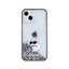 Karl Lagerfeld Liquid Glitter Choupette – dėklas iPhone 15 telefonui (skaidrus)