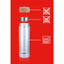 Alpina – terminis stiklinis butelis (dvigubos sienelės) 450 ml