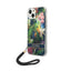 Guess Flower Cord – dėklas iPhone 14 (mėlynas)